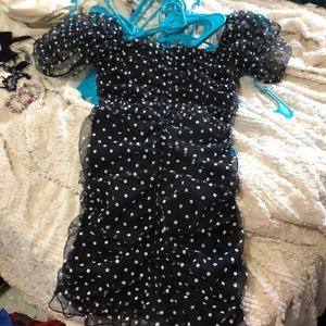 Polka dot dress